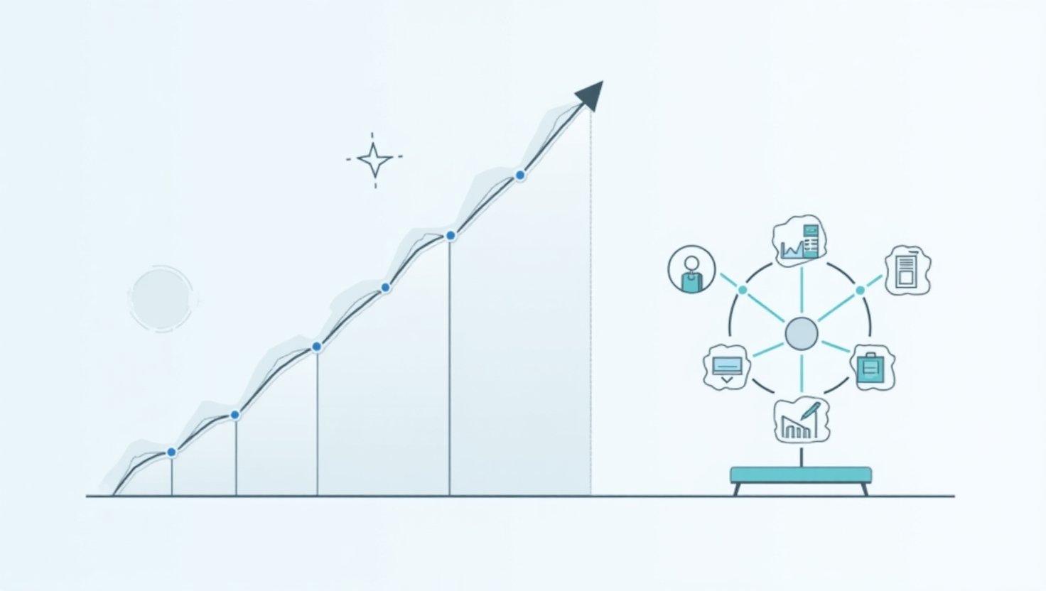 AI Industry Trends Visual Representation