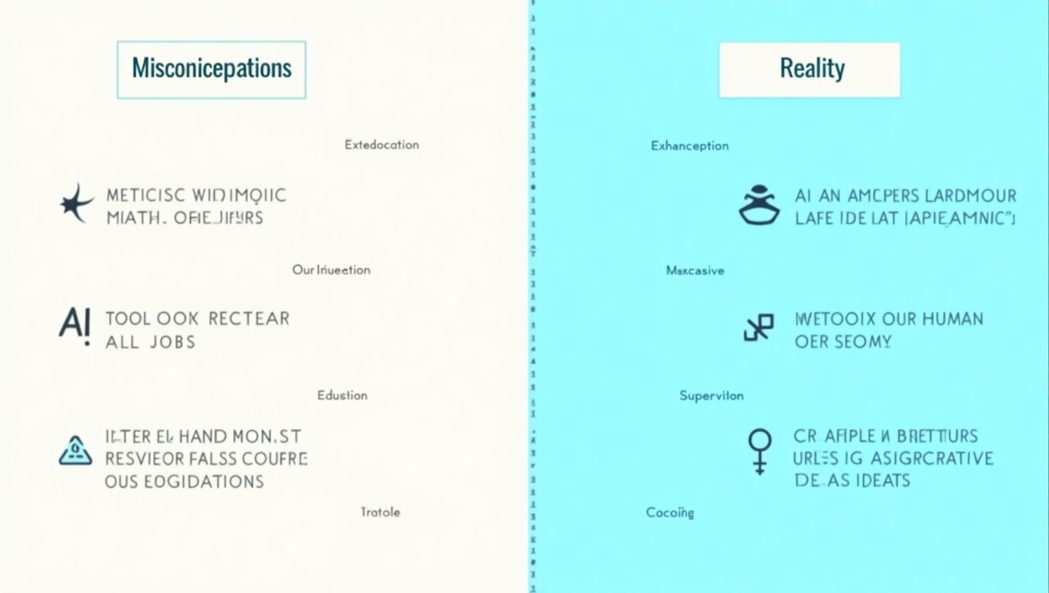 AI Misconceptions vs Reality