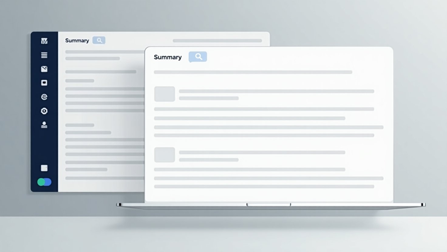 AI summary atop search results