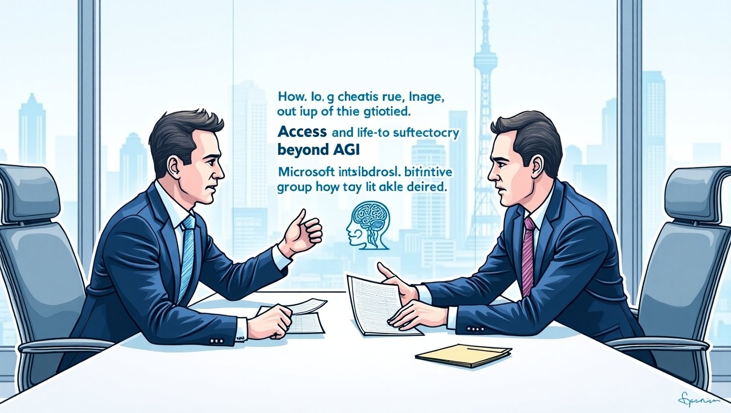 Microsoft OpenAI Negotiation Strategies