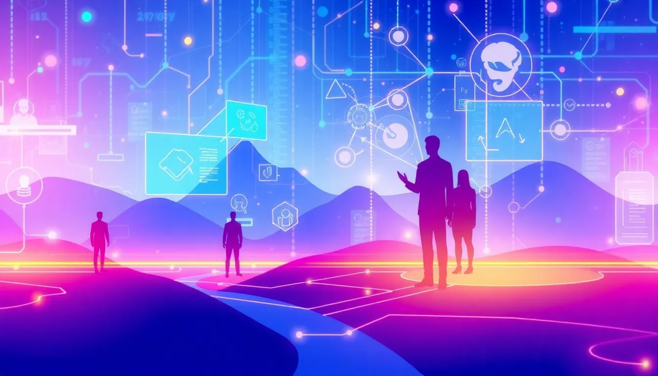 Image illustrating AI in digital ecosystems