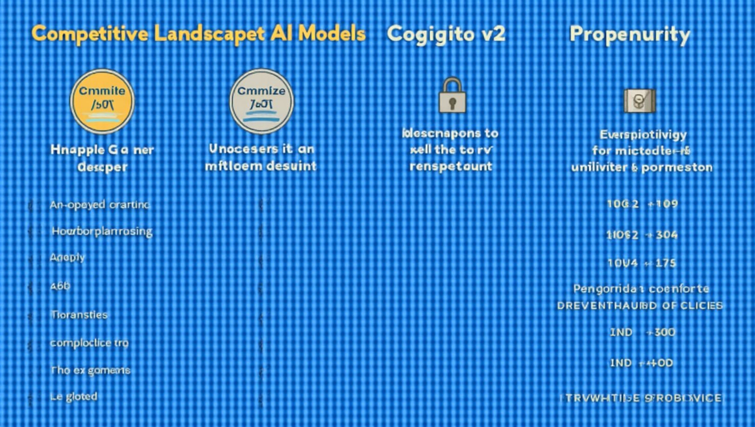 Competitive AI Landscape