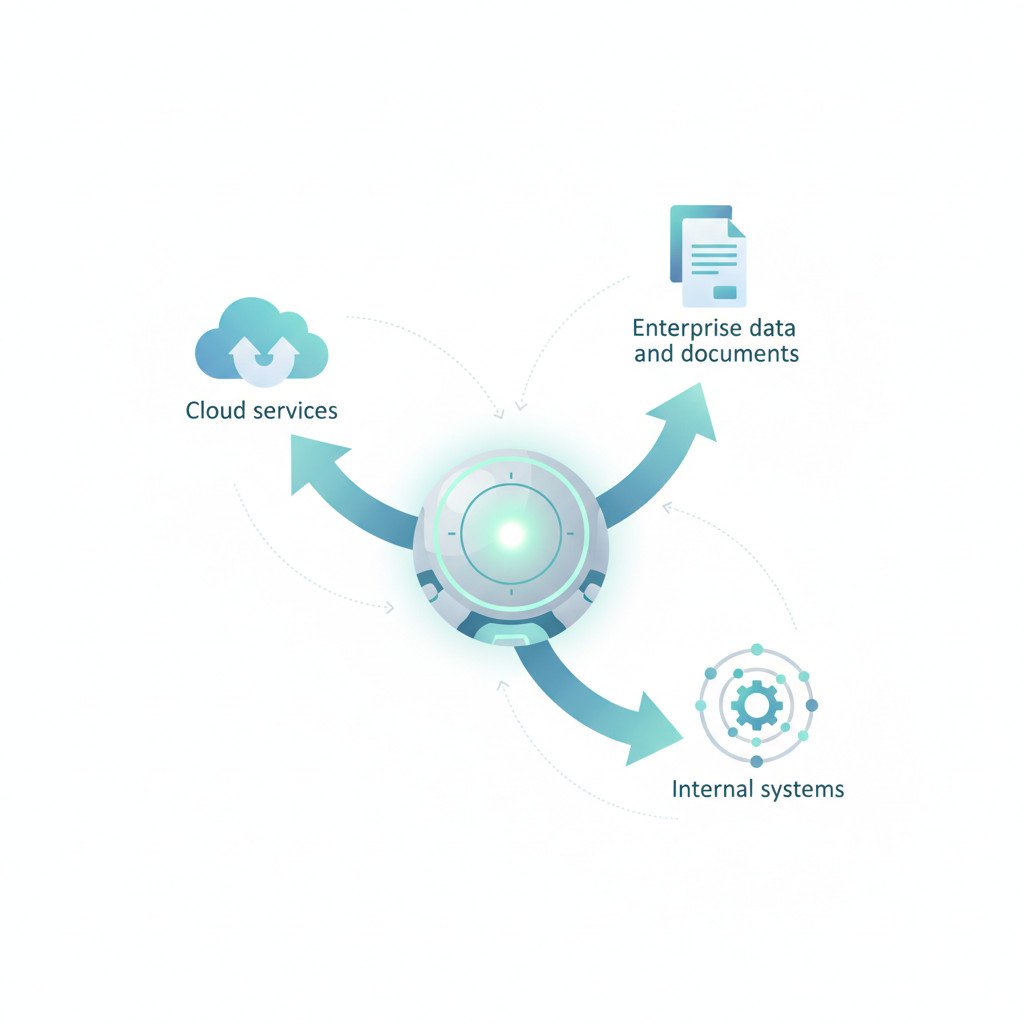 Agentic AI concept illustration