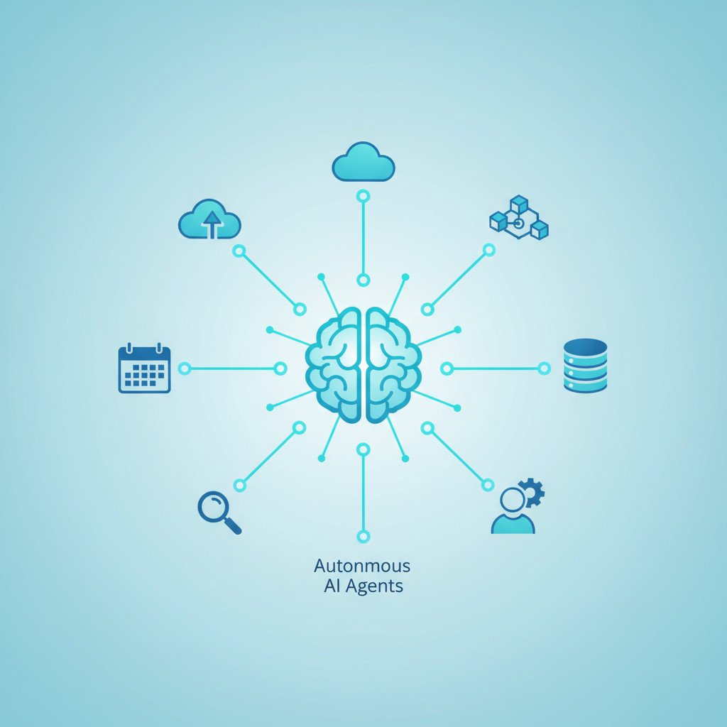 Agentic AI concept visualization