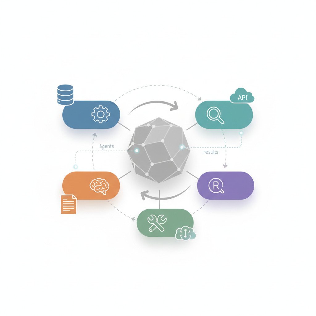Agentic orchestration workflow visualization