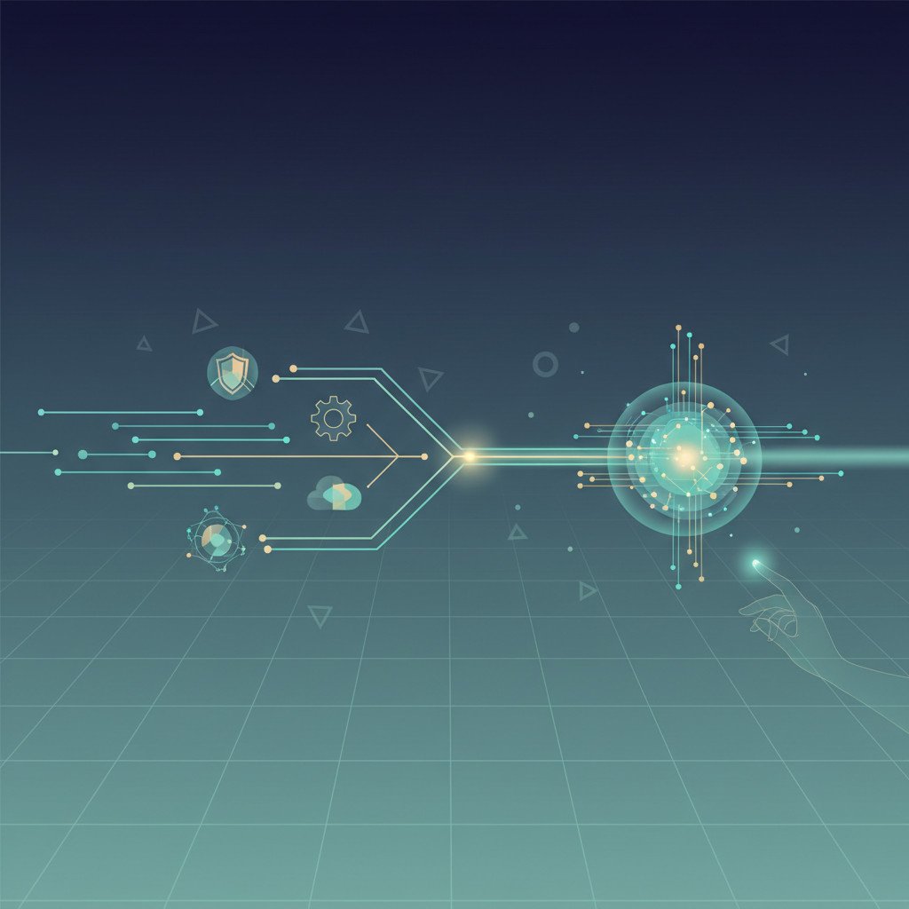 Future AI AGI concept illustration