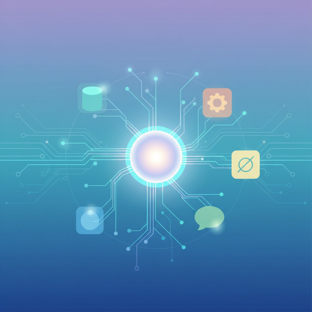 AI automation platforms illustration