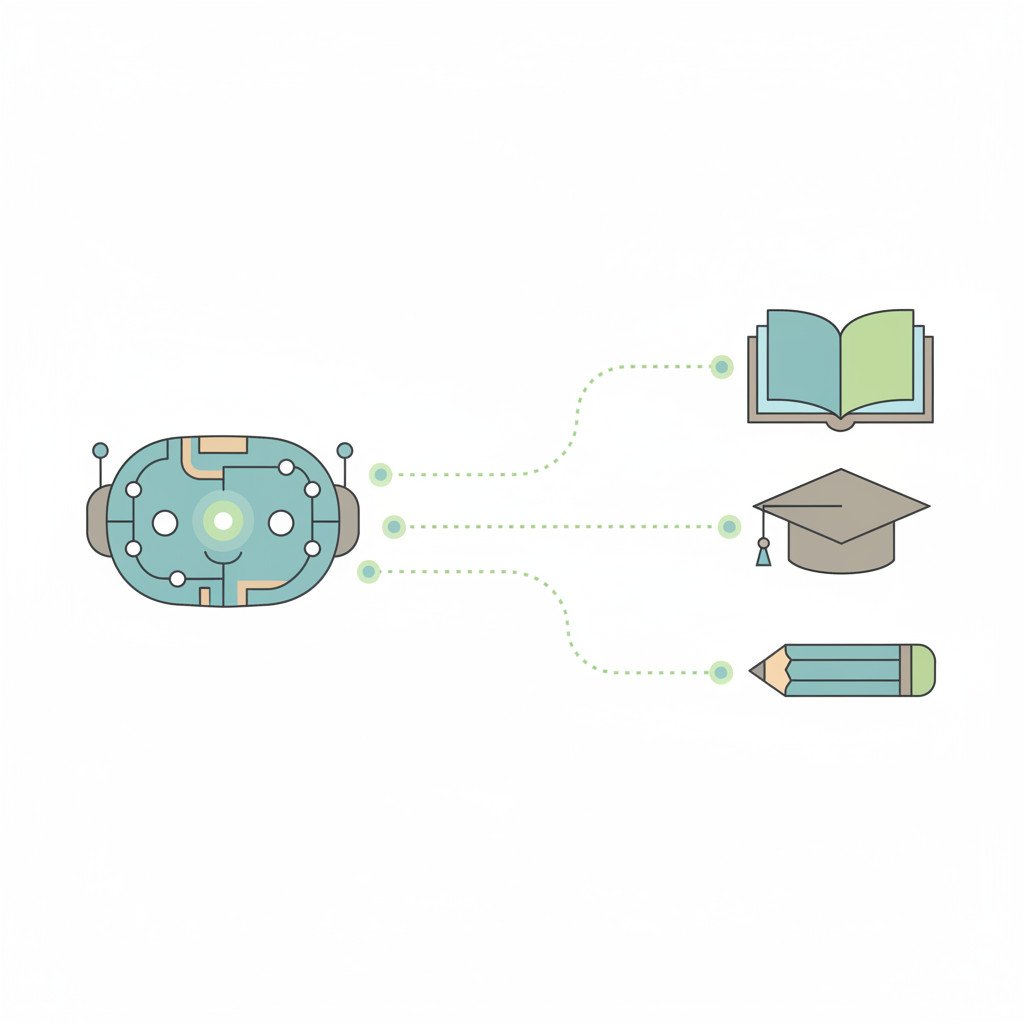 AI education integration illustration