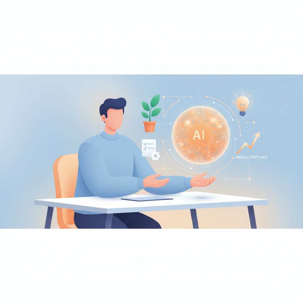 AI empowering entrepreneurs visual