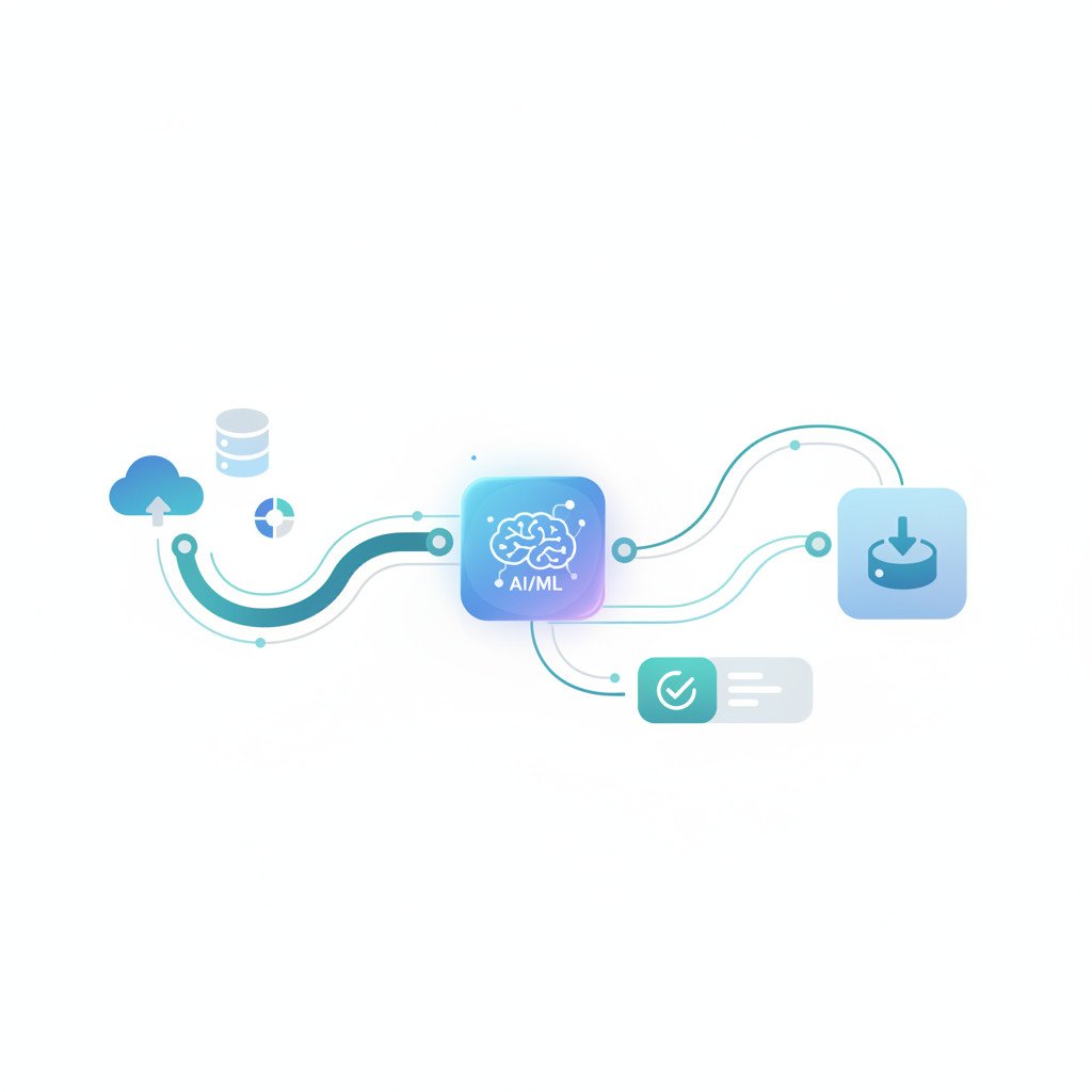 Automation workflow illustration
