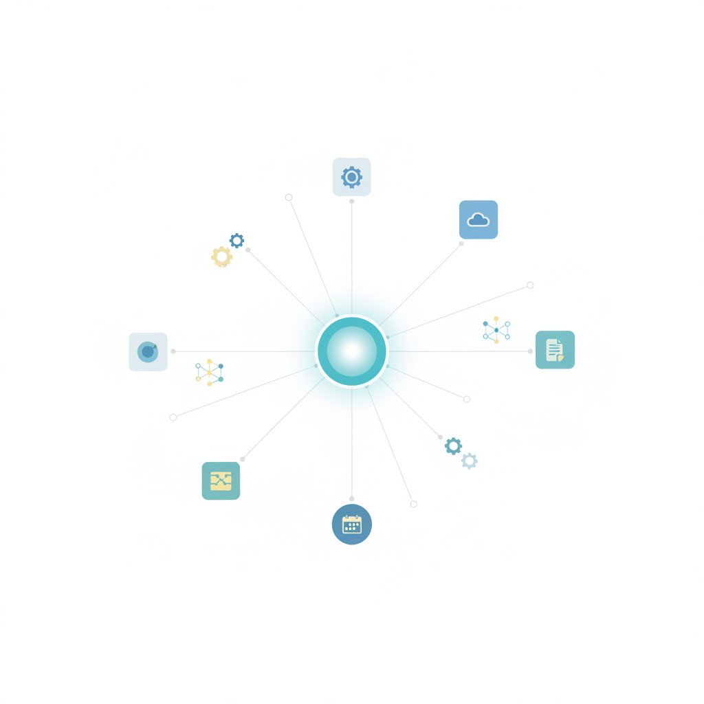 Conceptual automation workflow image
