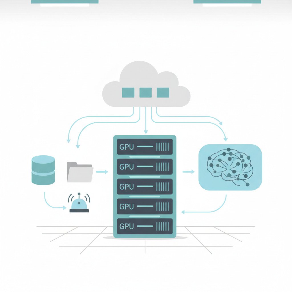 Enterprise AI infrastructure diagram