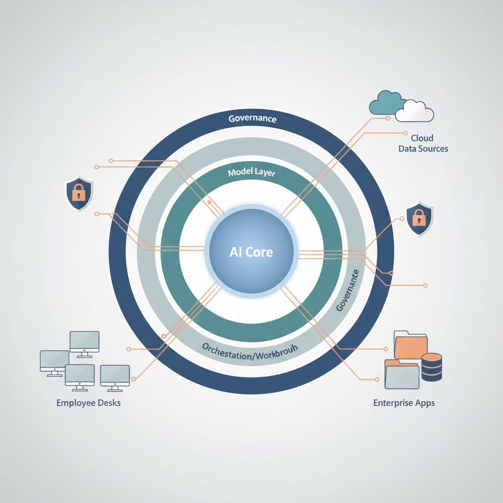 Gemini Enterprise architecture visual