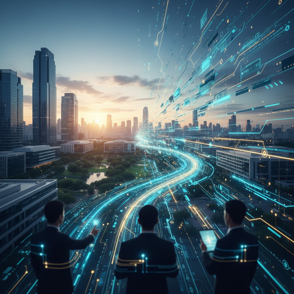Business transformation through AI