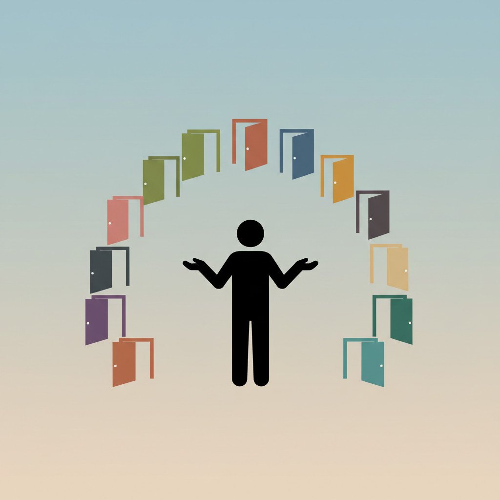Choice overload illustration