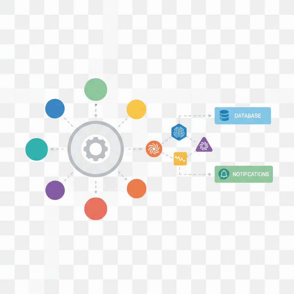 Apps connecting through automation