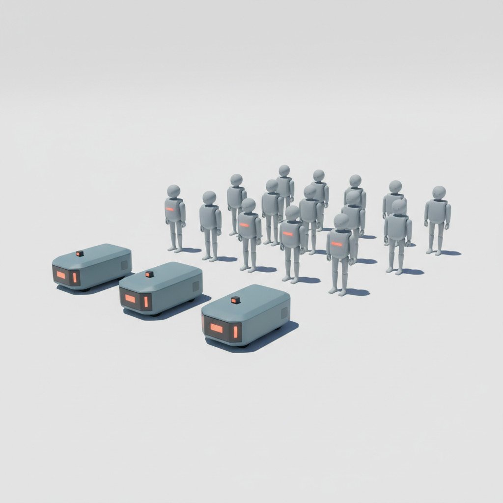 robot army concept image