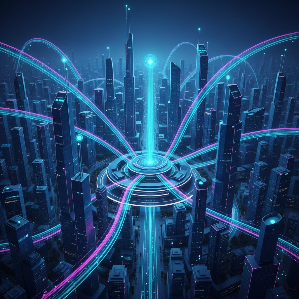 AI investment cityscape