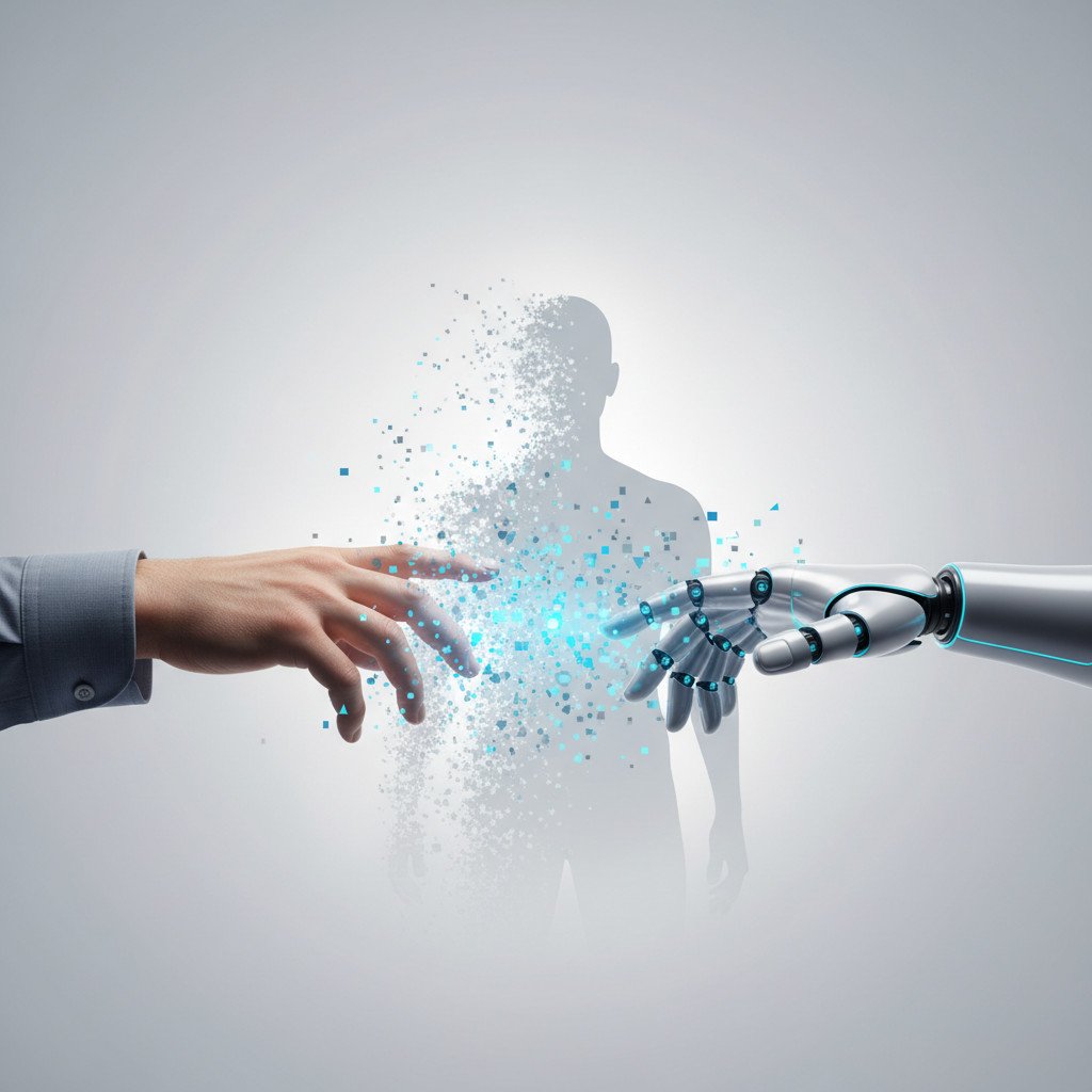 AI automation impact handshake