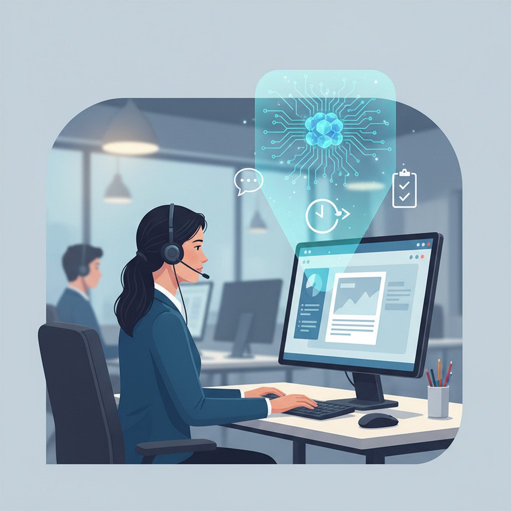 AI integration in a customer service environment