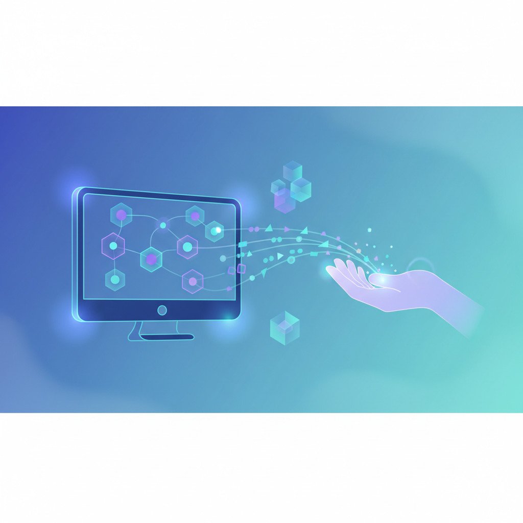 AI technology interaction image