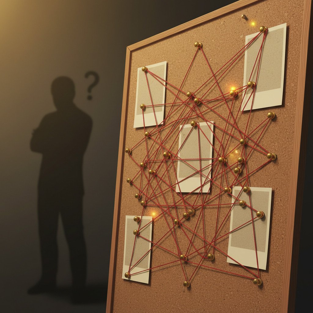 Conspiracy visual illustration