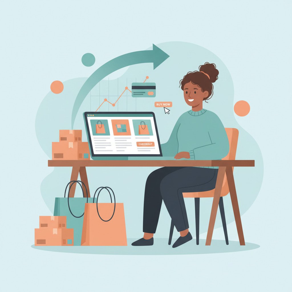 Cyber Monday small business visual