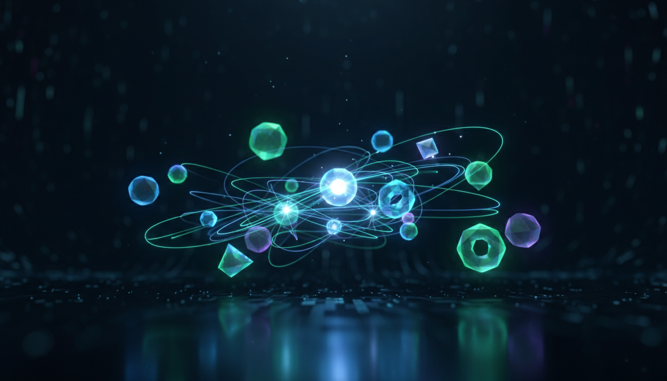 A futuristic visualization of interconnected AI nodes symbolizing coordination and social intelligence