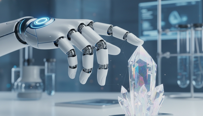 A robotic hand showing great dexterity