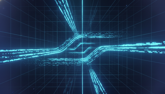 Abstract digital flow of high speed data