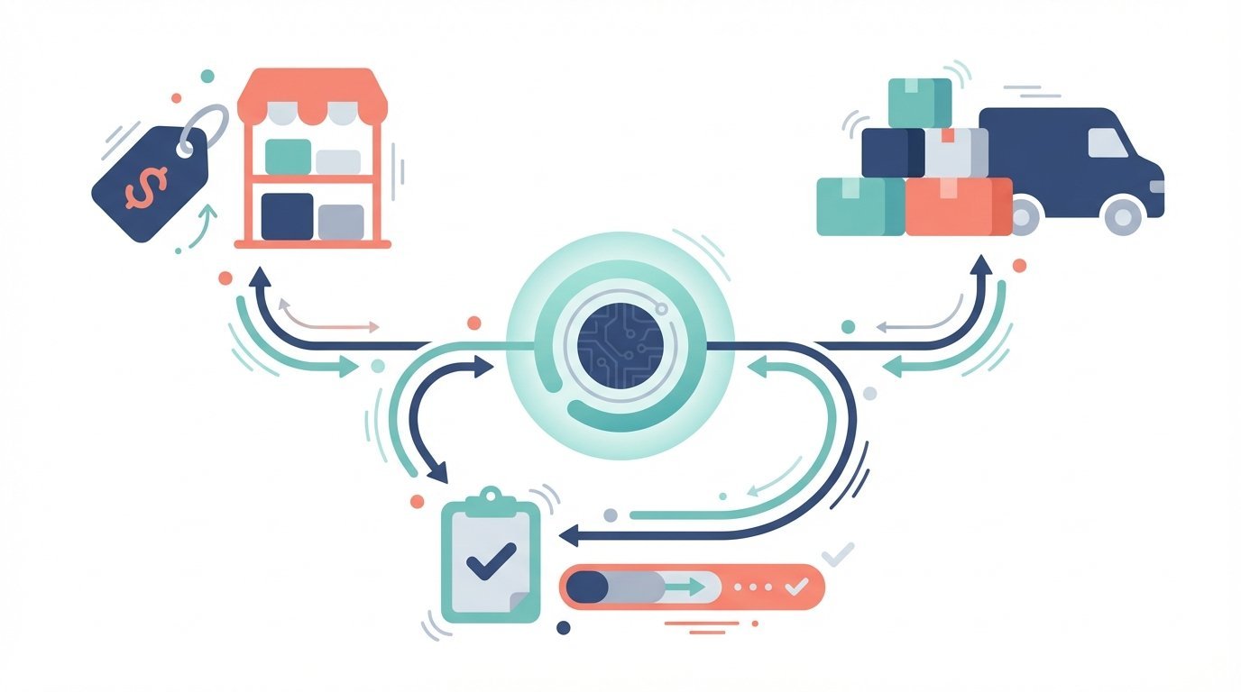 Agentic automation illustration