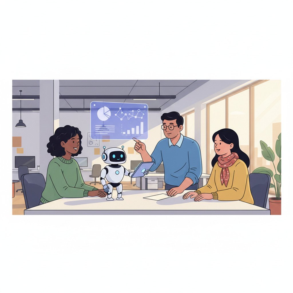 AI at work office collaboration