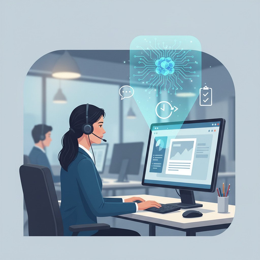 AI integration in a customer service environment