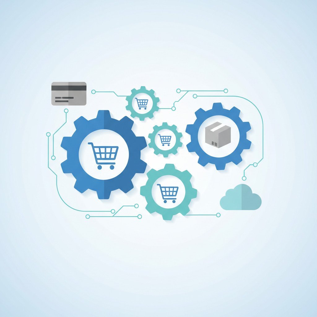 Automation gears and cart