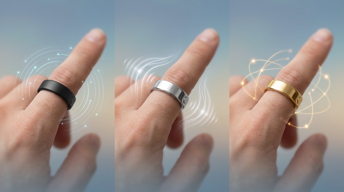 Pebble Index smart ring concept illustration