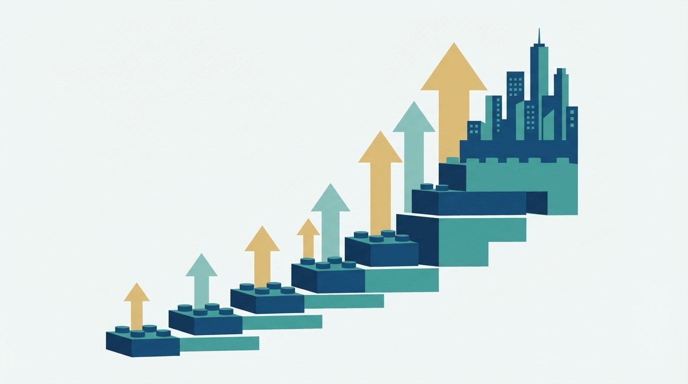 Startup growth illustration
